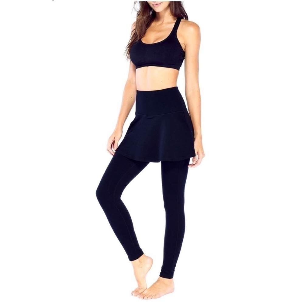 Electric Yoga Serena Sport Studio Leggings Mini Skirt Overlay Large New W/ Tags! — image 8 of 8